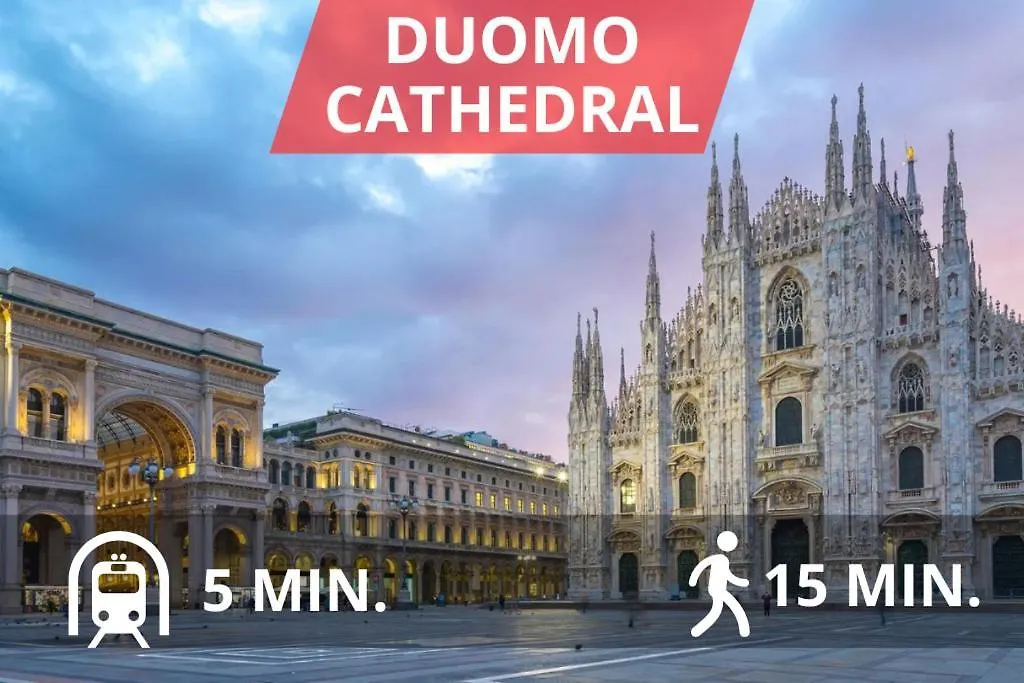Apartament Ambrogio'S Nest - Modern Close To Cadorna Station Mediolan